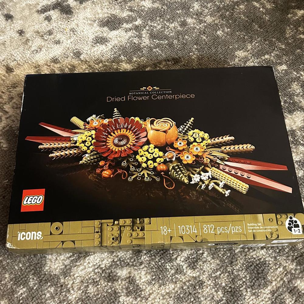Lego Icons Botanicals Dried Flower Centerpiece (NEW)